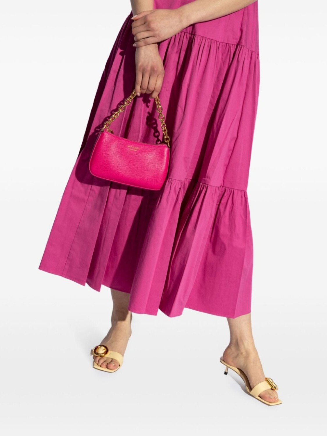 

Kate Spade маленькая кожаная сумка через плечо Jolie, розовый
