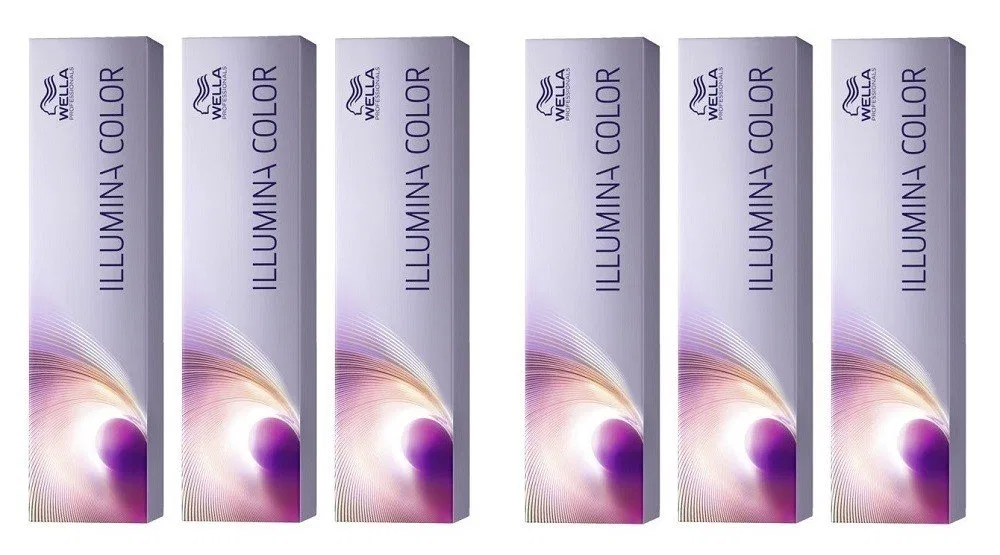 Краска для волос «Illumina Colour 7/43» от Wella No