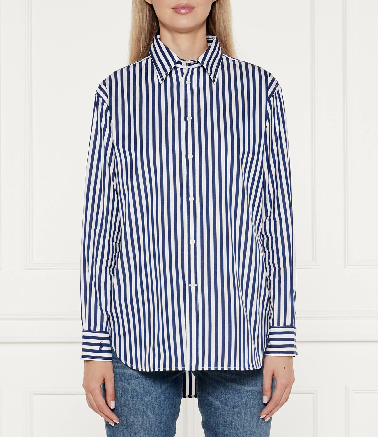 

Рубашка POLO RALPH LAUREN Regular Fit, темно-синий