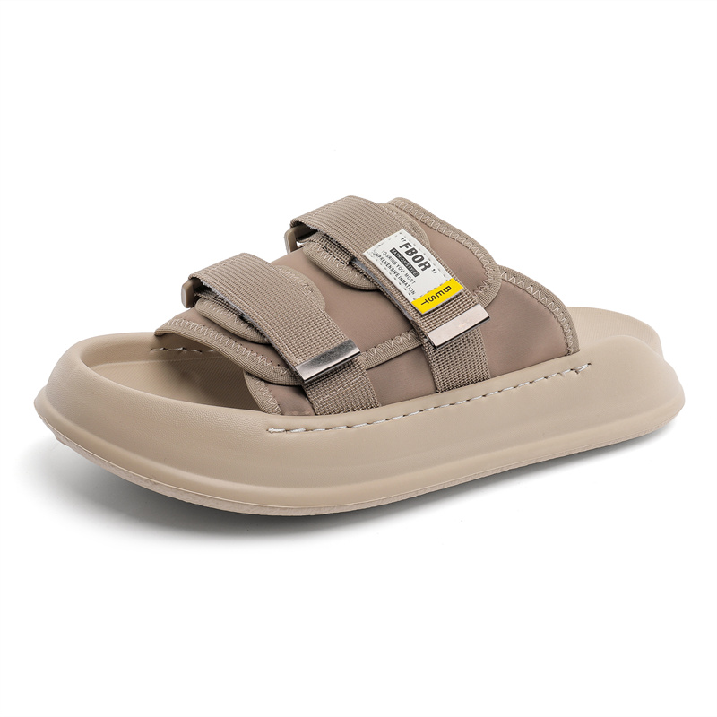 

Слипоны мужские Stitching Slip Resistant Abrasion Resistant Slide Year by year, хаки