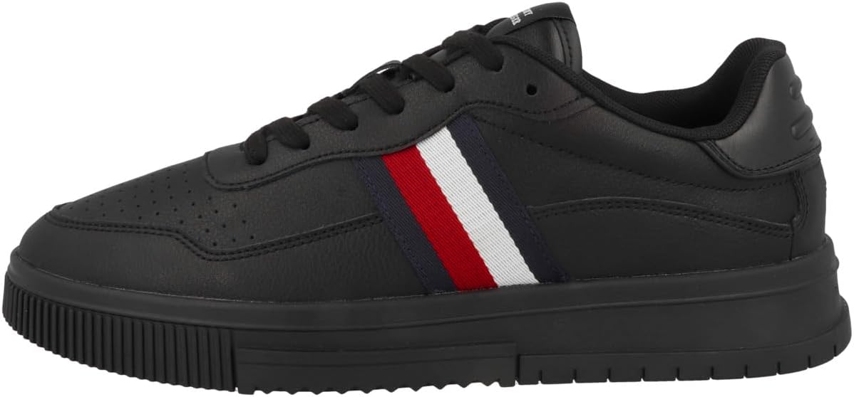 

Мужские повседневные кроссовки Tommy Hilfiger Cupsole, Black Triple Black