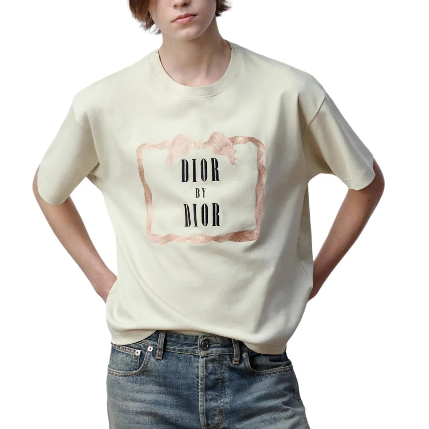 Футболка Regular женская SS26 DIOR, Bright Green — фото 4