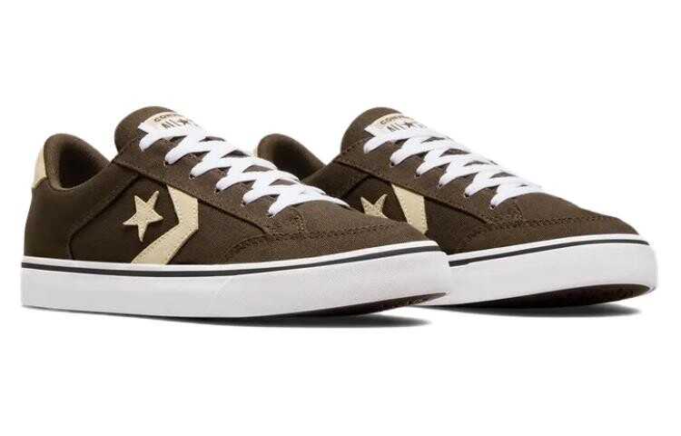 Кеды, скейтборд обувь Tobin унисекс с низким верхом кофе Converse, цвет Coffee — фото 3
