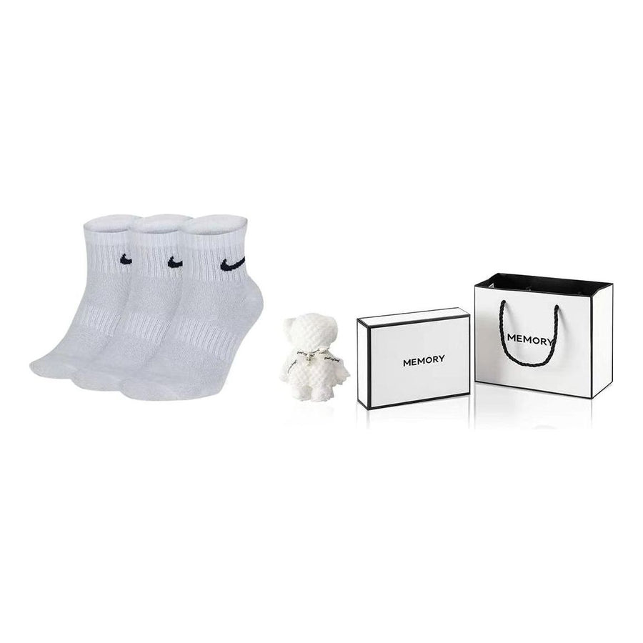 

Носки Nike Everyday Lightweight Mid Tops Training Socks Unisex White, белый