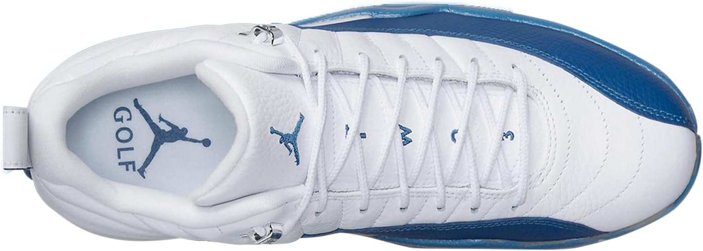 Мужские кроссовки Jordan XII Low Nike, белый/синий — фото 3
