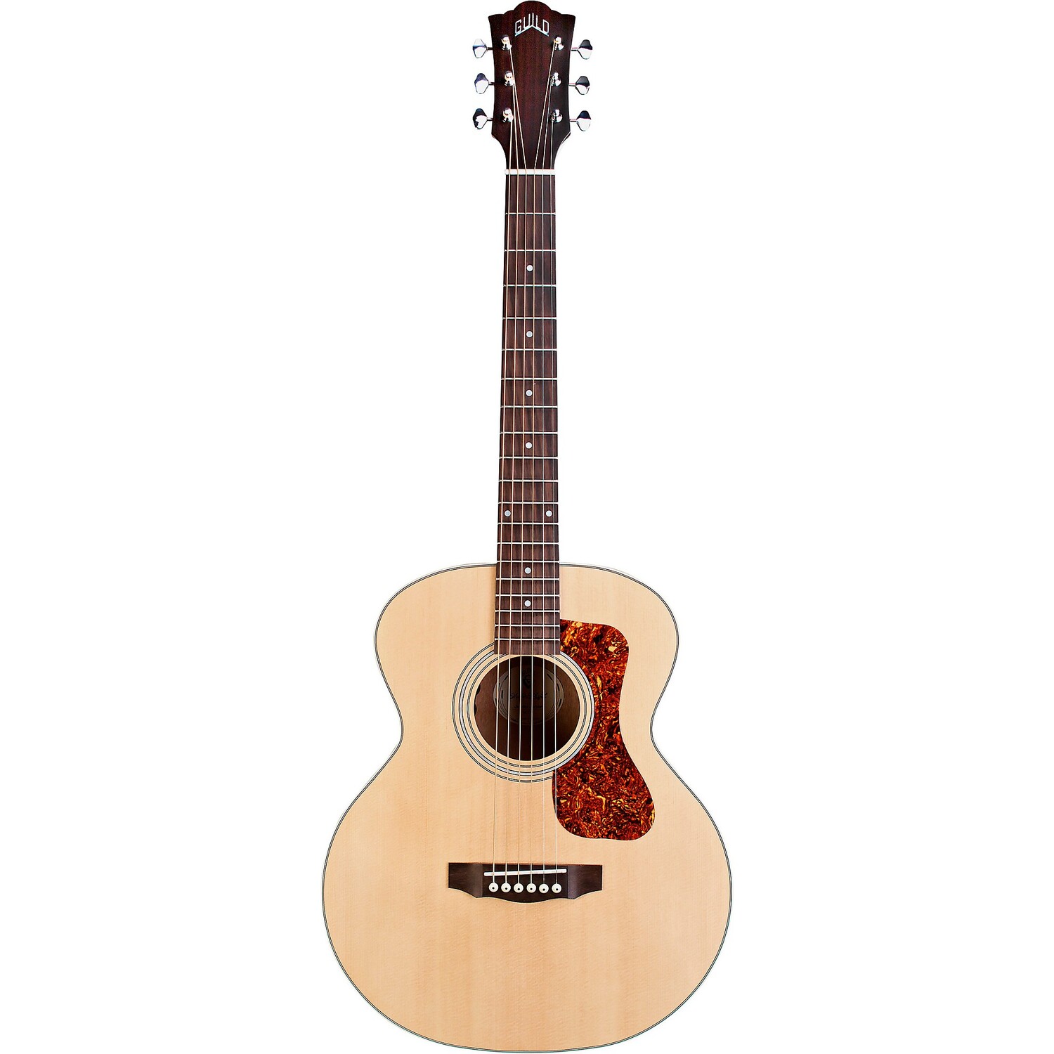 

Акустически-электрическая гитара Guild Jumbo Junior из красного дерева Natural