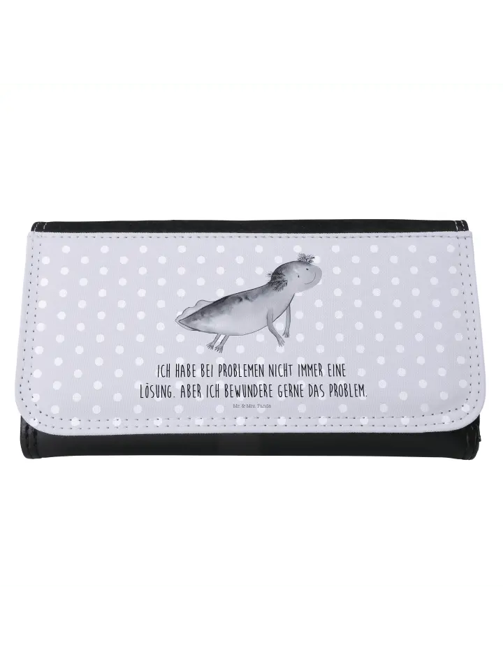 

Кошелек Mr. & Mrs. Panda, серый пастельный