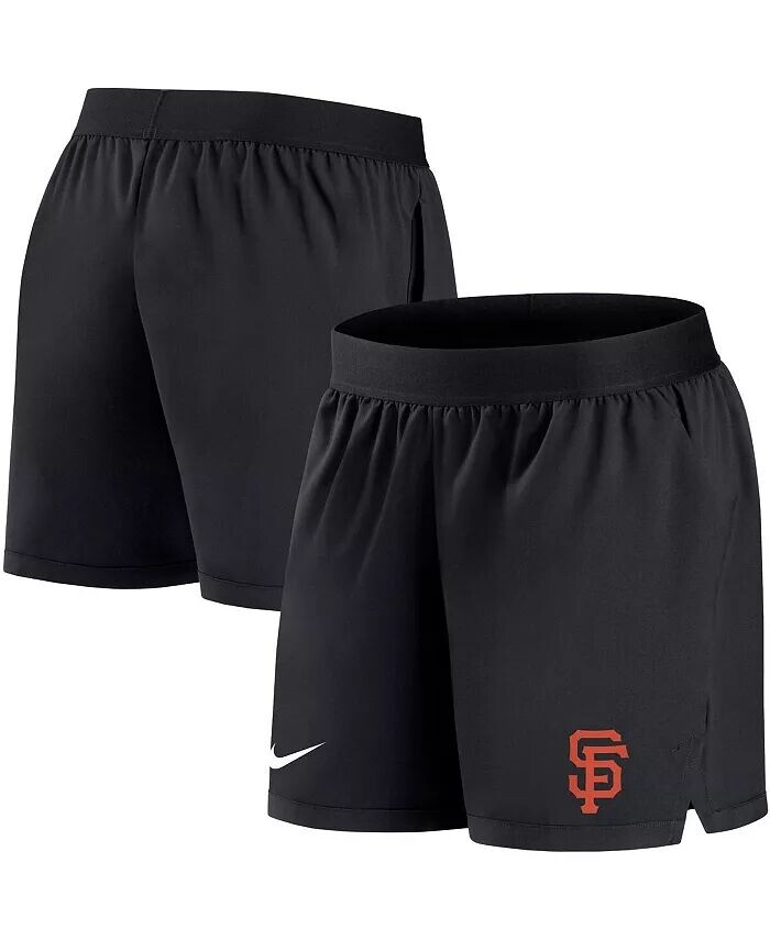 

Черные женские шорты San Francisco Giants Authentic Collection Flex Vent Max Performance Nike