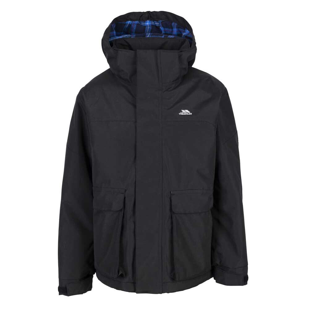 

Куртка Trespass Lost Hoodie Rain, черный