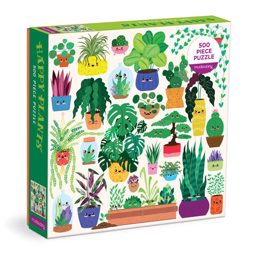 

Пазлы Happy Plants 500 Piece Family Puzzle