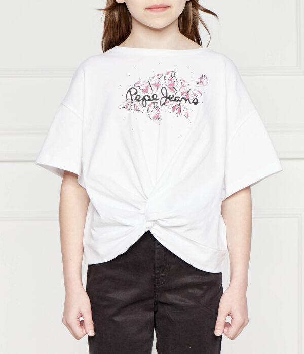 

Футболка куиндара Regular fit Pepe Jeans London, белый