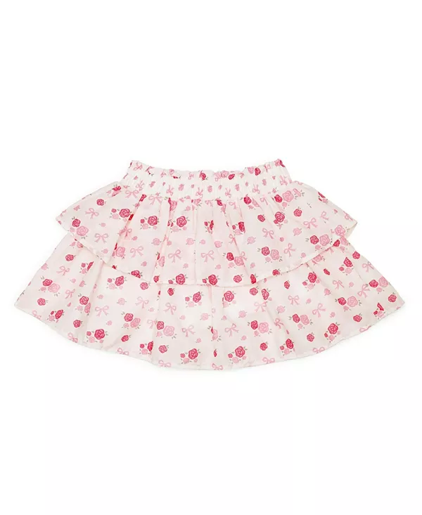 

Нежная юбка-шорты розового цвета для девочек - для малышек, дочек и детей постарше. Sweet Wink, мультиколор