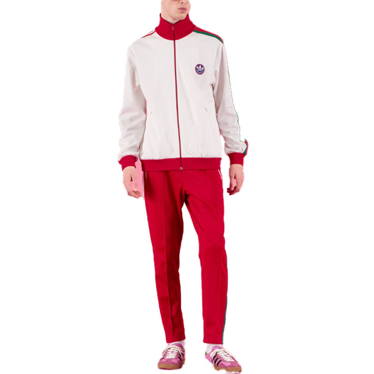 Куртка Adidas Originals X ADIDAS унисекс белая Gucci, белый — фото 3