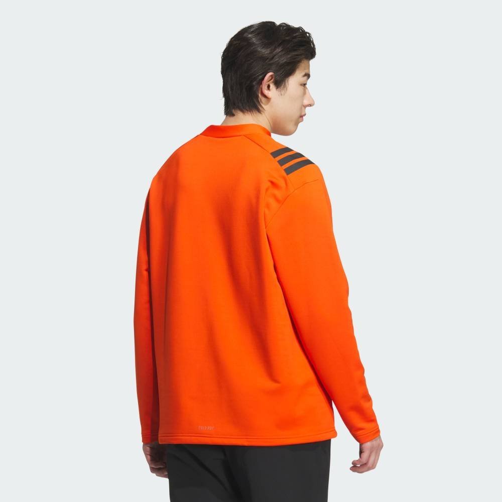 COLD. RDY Футболка с длинными рукавами и тремя полосками Adidas, orange — фото 2