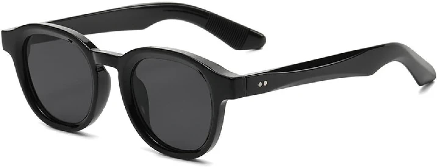 

Солнцезащитные очки с защитой от УФ-излучения UV400 | Женские овальные очки с заклепками, прозрачный градиент, для занятий спортом на открытом воздухе и вождения DSVIGF, Black Gray