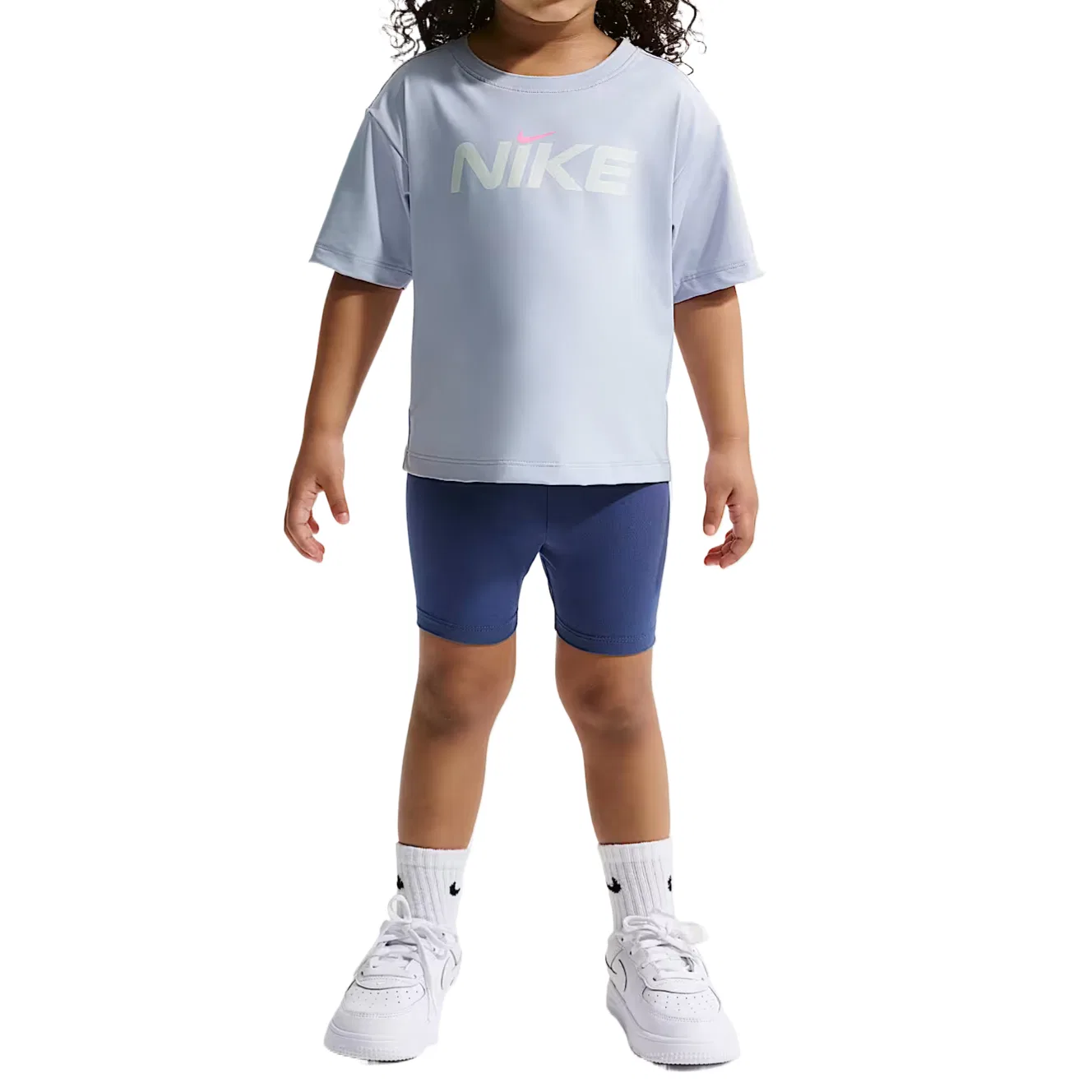 Детская футболка с круглым вырезом Quick Dry Nike, Phantom