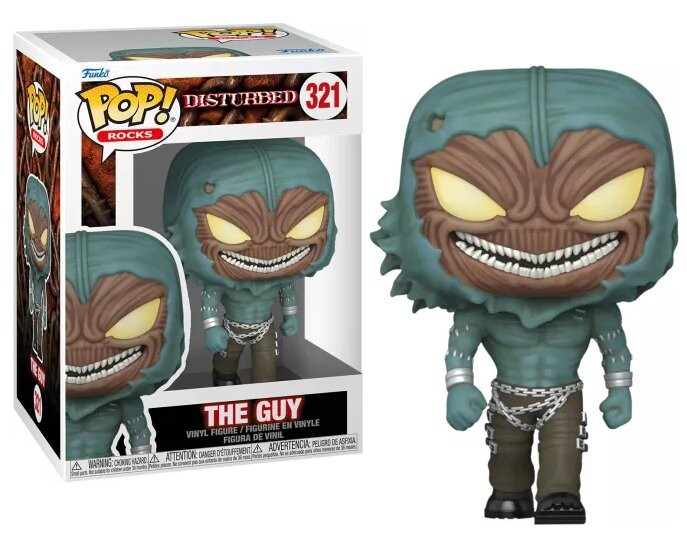 

Funko POP!, коллекционная фигурка, Rocks: Disturbed - The Guy