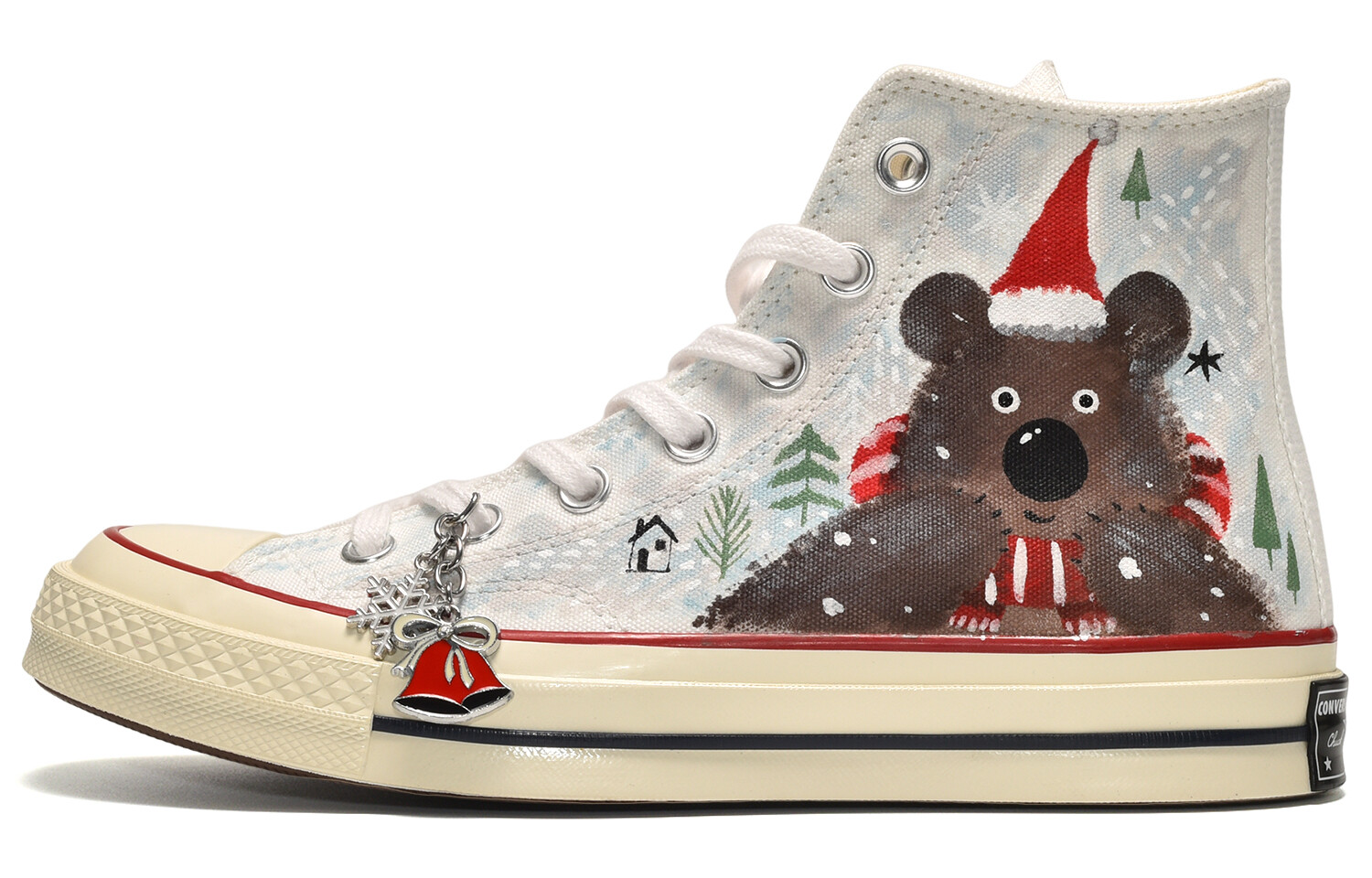 

1970-е годы. Кеды унисекс с высоким берцем бежевого/коричневого цвета. Converse