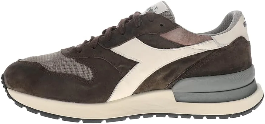 Мужские кроссовки Diadora Conquest из замши с шнуровкой, повседневные - коричневые, коричневый — фото 3