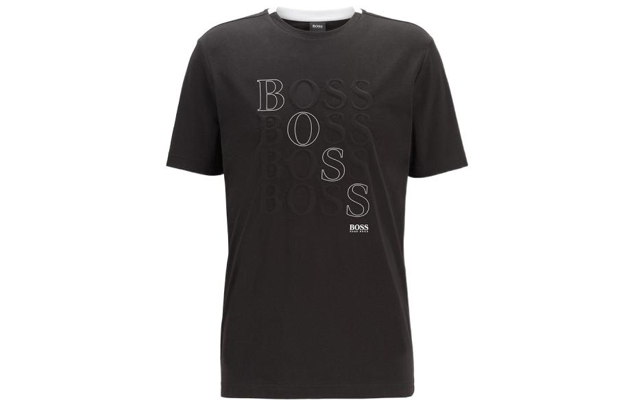 

Футболка мужская черная HUGO BOSS
