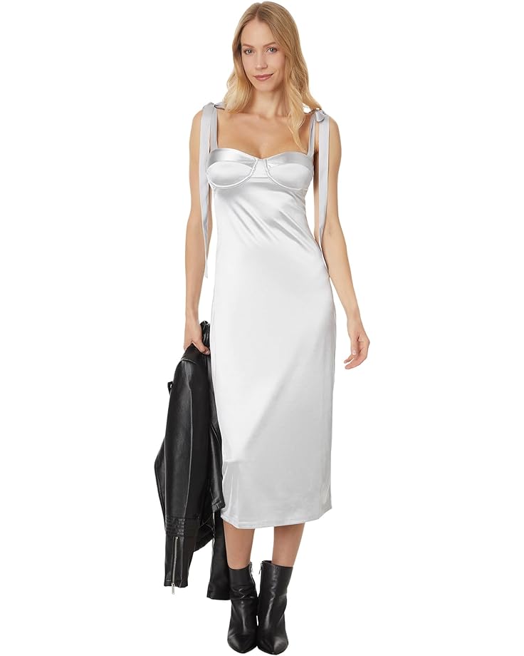 

Комбинезон Free People Casino Got Glam, серебряный