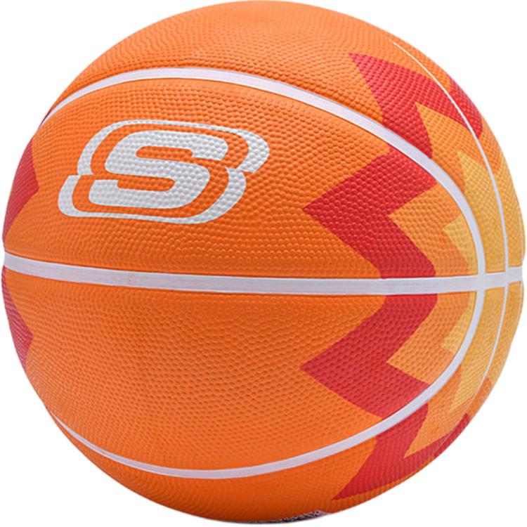 

Резиновый баскетбольный мяч orange размер 5 для тренировок детей Skechers