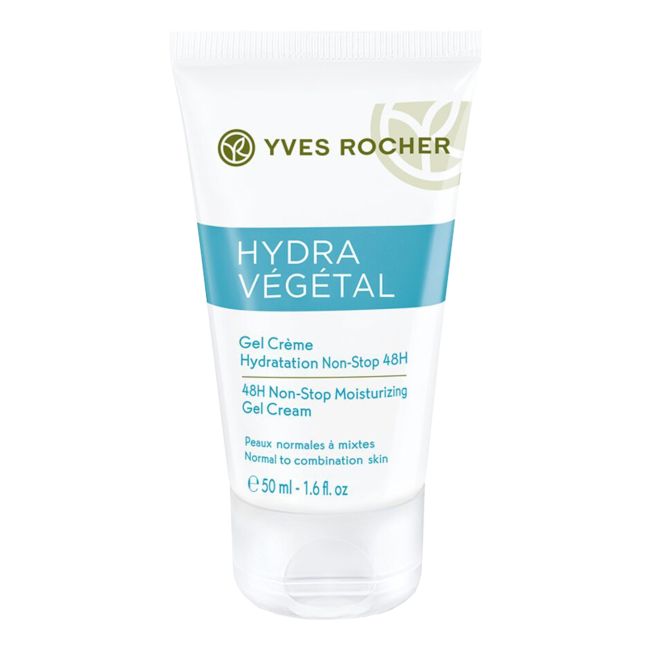 

Yves Rocher Hydra Vegetal 48h Non-Stop увлажняющий гель-крем для лица, 50 мл