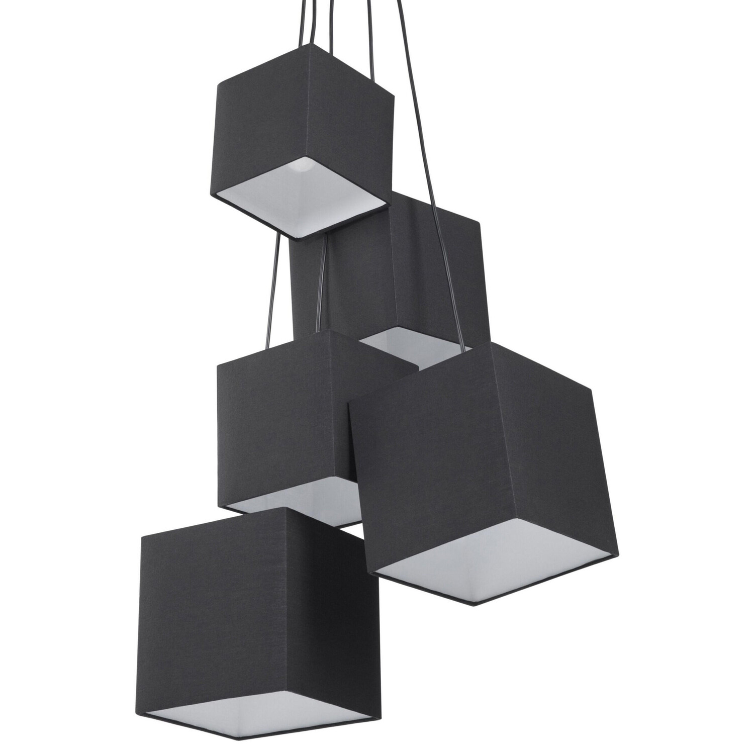 

Подвесной светильник Beliani, 45x45x156 см, черный