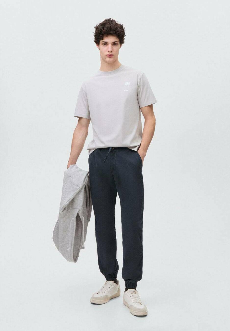 

Брюки Mango Kids, цвет Bleu Marine Foncé