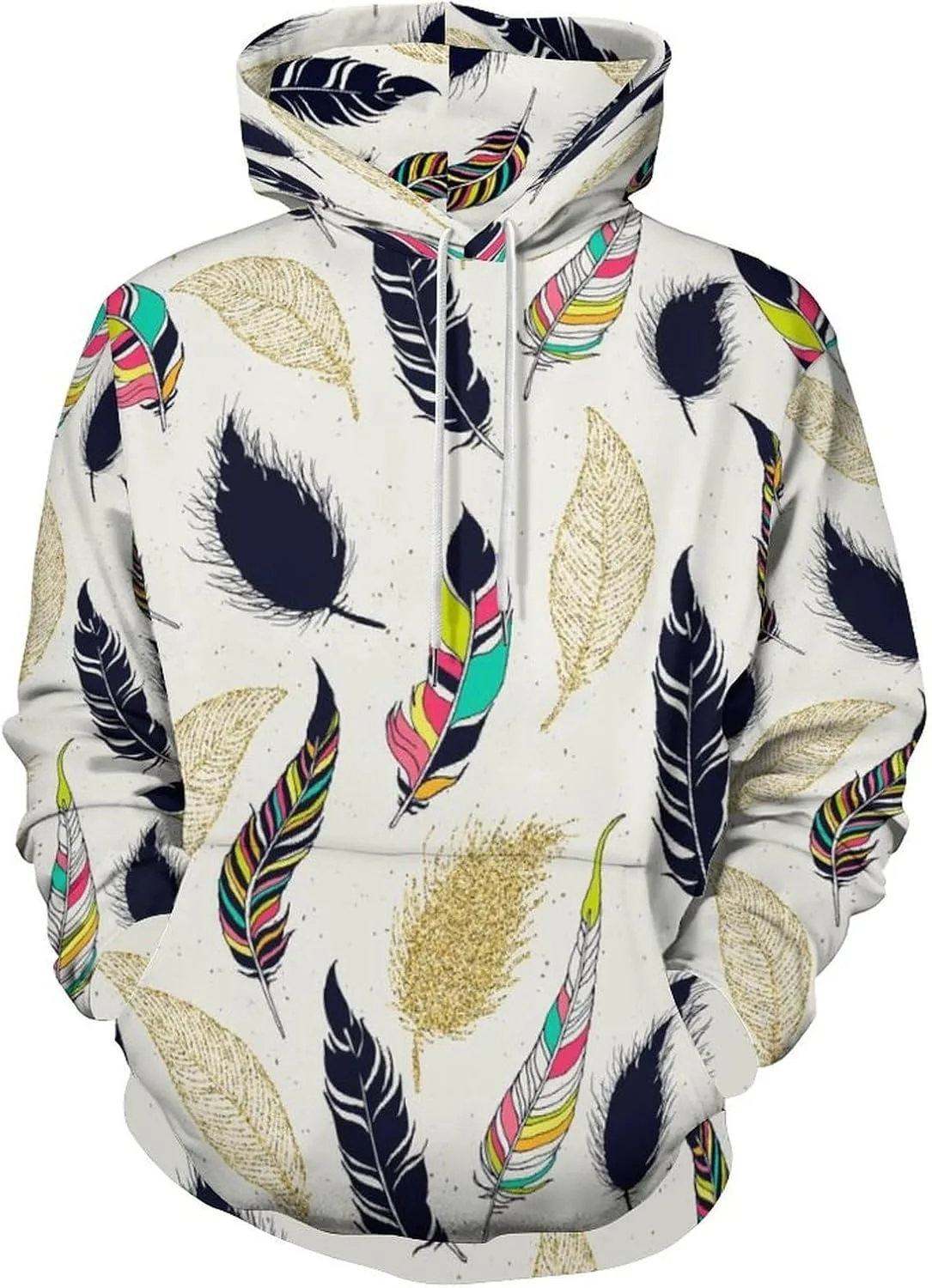 

Унисекс худи с капюшоном, свободный крой, длинный рукав