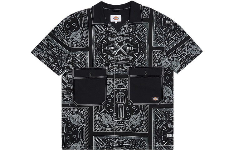 

Мужская рубашка Dickies, цвет Black