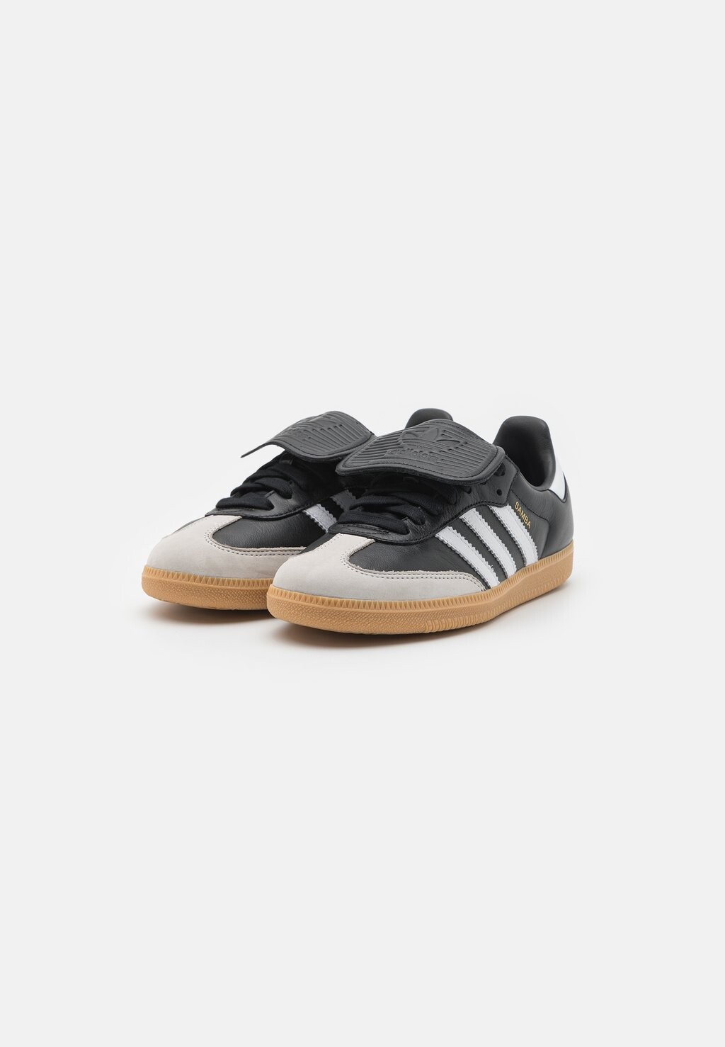 Кроссовки Samba Unisex adidas Originals, основной черный/обувь белая/золотой металлик — фото 2