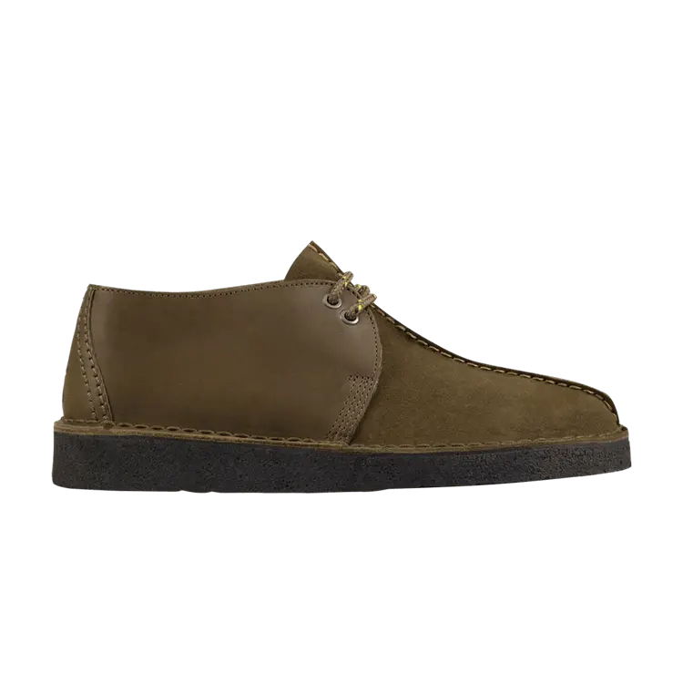 

Кроссовки Clarks Desert Trek Olive Combination, зеленый