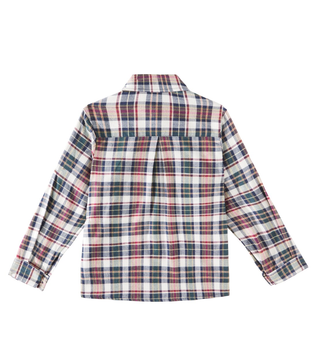 Хлопковая клетчатая рубашка Nico La Coqueta, Black Tartan — фото 4