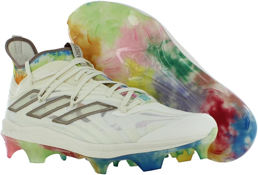 Мужские кроссовки Adidas Adizero Afterburner 9, белый/коричневый — фото 4