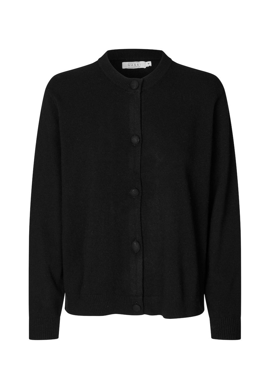 

Вязаный кардиган Masai Leanna, черный