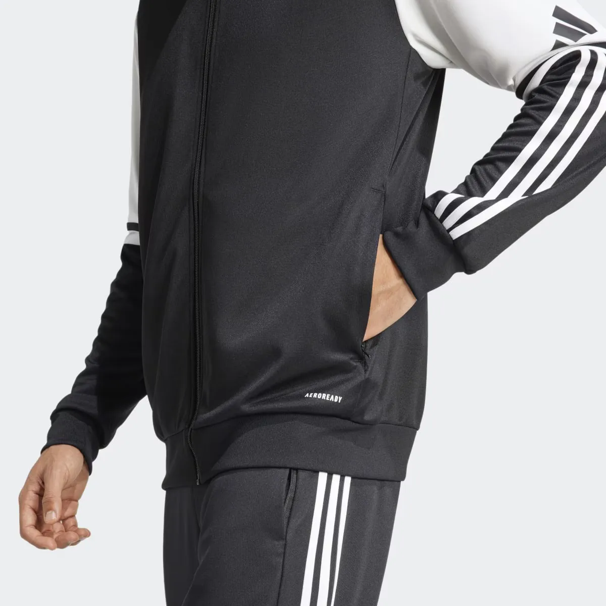 Мужская толстовка с капюшоном Squadra 25 Adidas, чёрный — фото 3