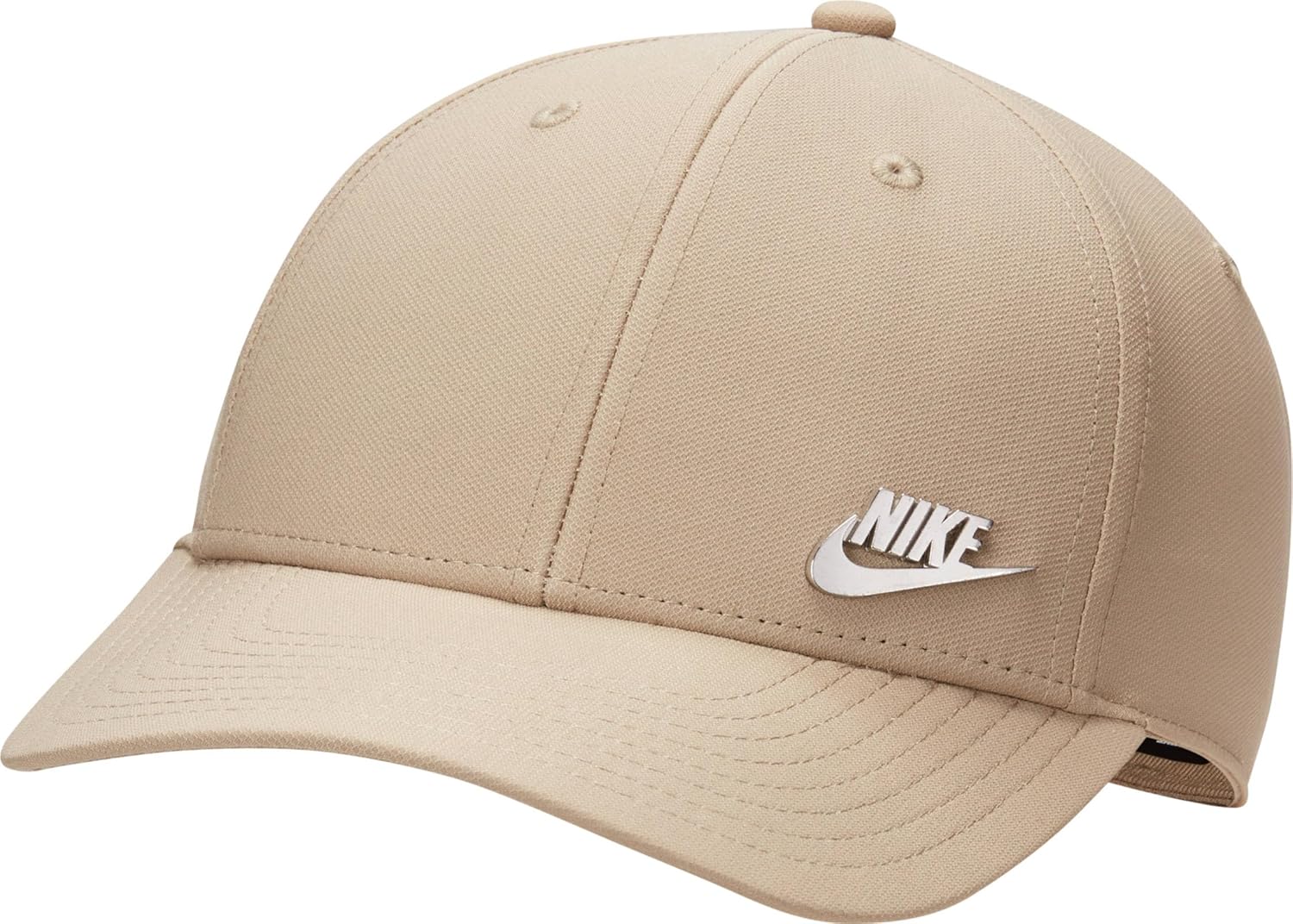 

Кепка Nike Mens Club с металлическим логотипом, Khaki/Metallic Silver
