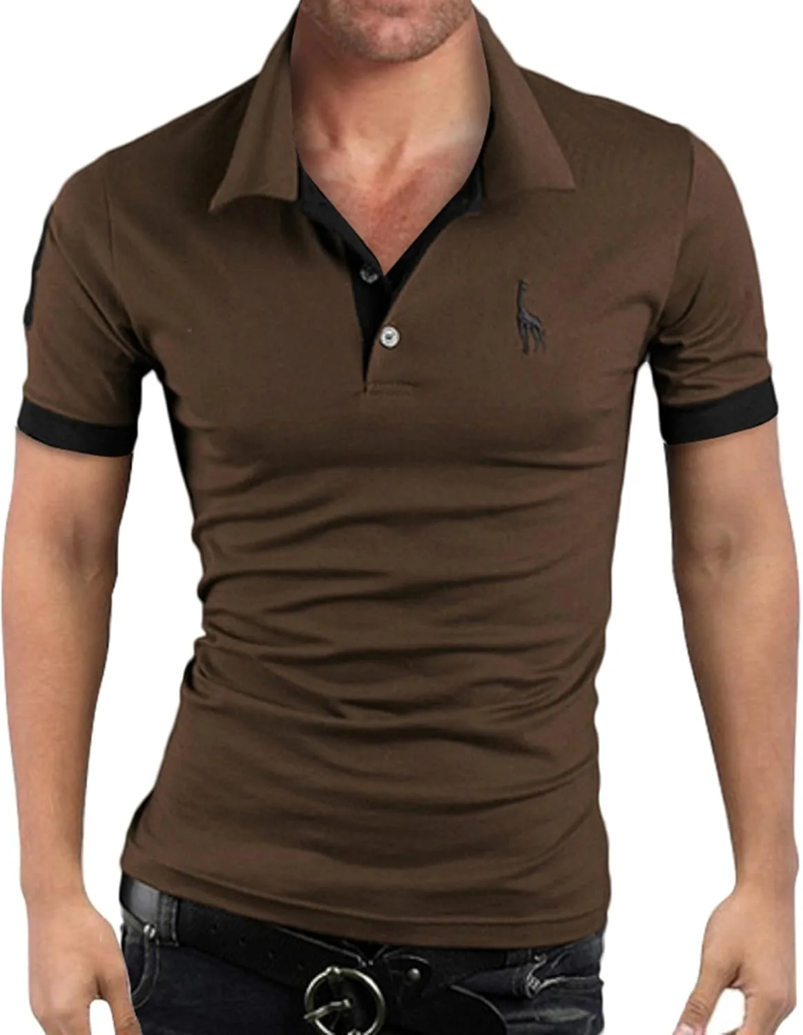 

Мужская летняя поло с коротким рукавом Regular Fit WSLCN