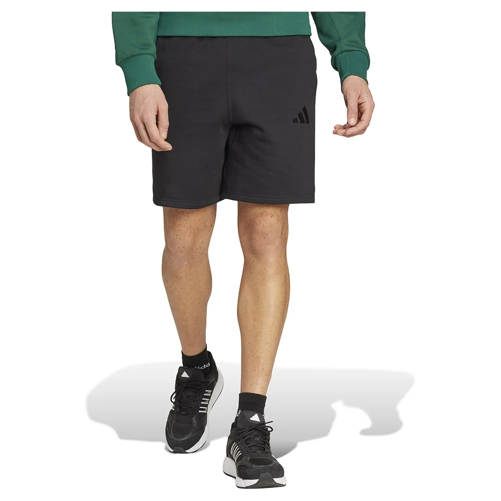 Шорты adidas All SZN Fleece, черный — фото 2
