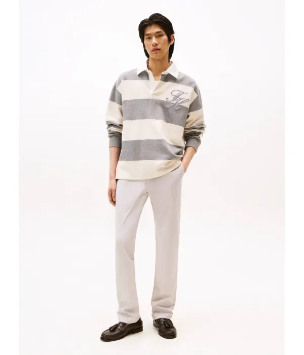 Брюки чинос Denton straight fit Tommy Hilfiger, серый — фото 2
