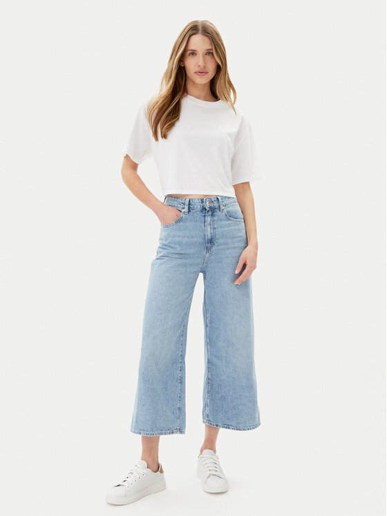 Джинсы свободного кроя WW0WW45504 Tommy Hilfiger, голубой — фото 2