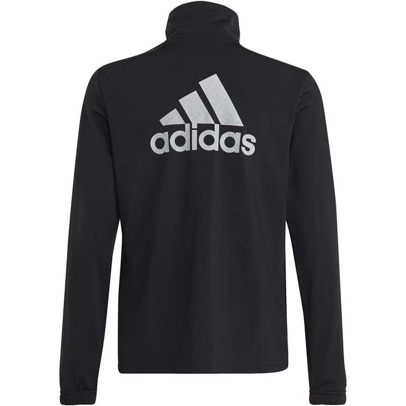 Спортивный костюм Essentials с большим логотипом Adidas, черный — фото 3