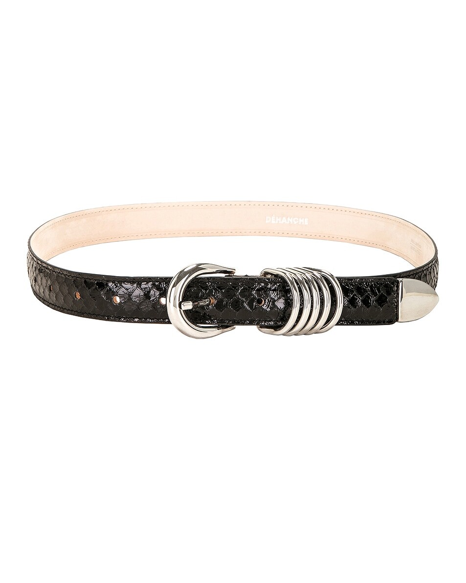 

Змеиный пояс мальвы Dehanche, цвет Black Python