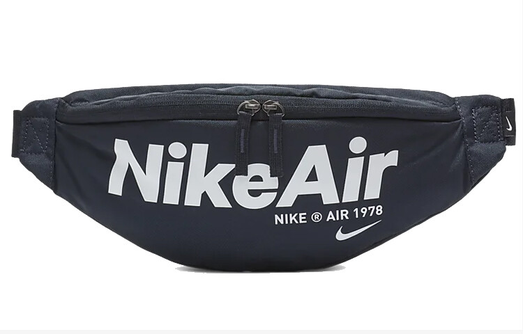 

Поясная сумка унисекс Nike Heritage, Темно-синий Черный