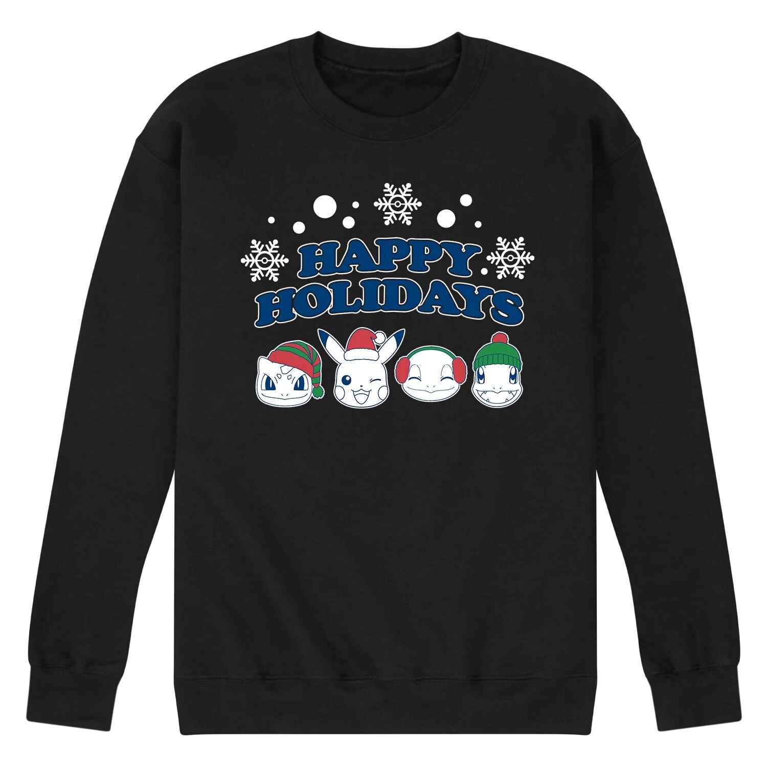 

Мужской свитшот Pokémon Happy Holidays Licensed Character