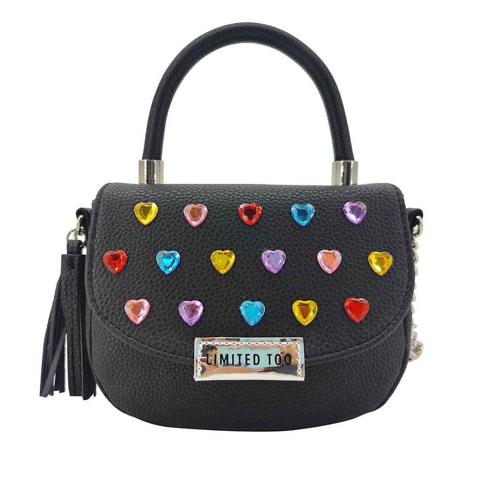 

Сумки через плечо Girls Limited Too Heart Gems, черный