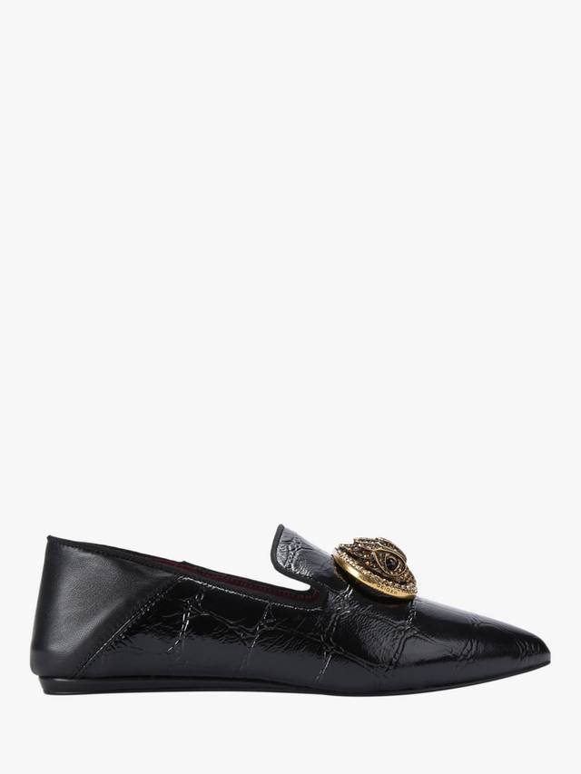 Балетные туфли-лодочки без застежки chelsea point Kurt Geiger London, черный
