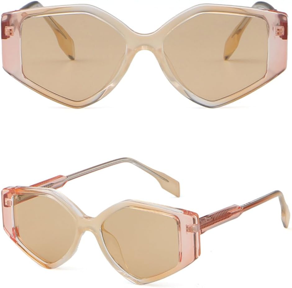 

Женские солнцезащитные очки Polygon 2027, защита от УФ-излучения UV400, ацетатные, женские солнцезащитные очки для мужчин, аксессуары, черные и зеленые MTZJH, Grey Pink