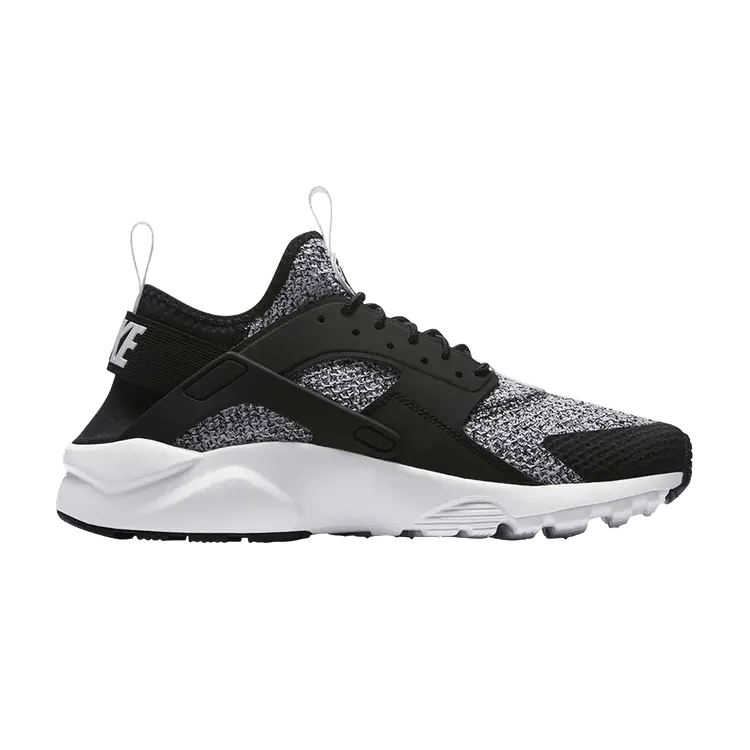 

Кроссовки Nike Air Huarache Run Ultra SE 'Black White', черный